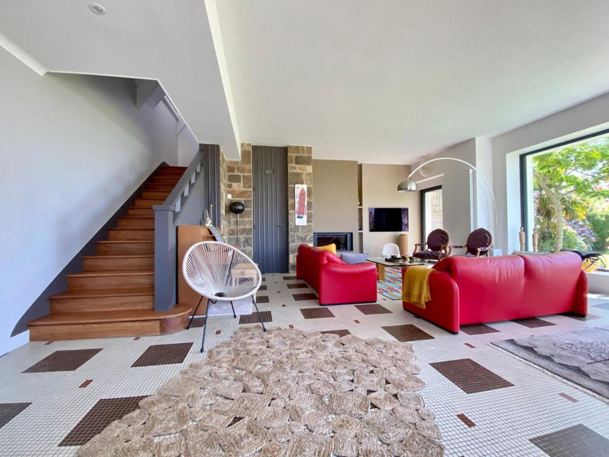 Superbe Villa Vue Sur Mer, Corniche De La Plage Bénodet Exterior foto